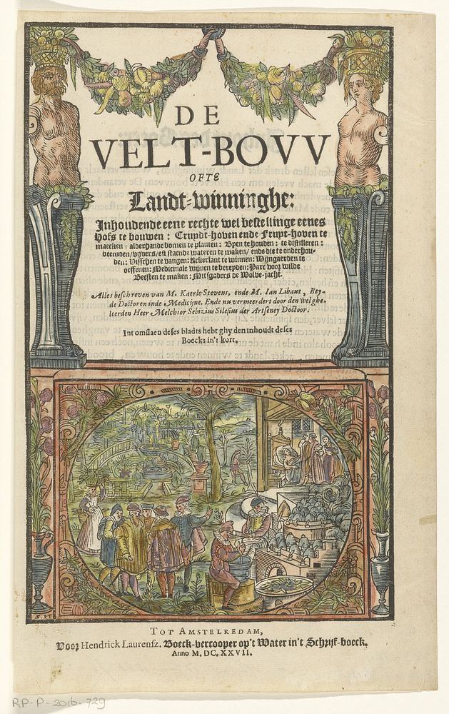 Diverse scènes in landchap (1627) by Hendrick Laurensz