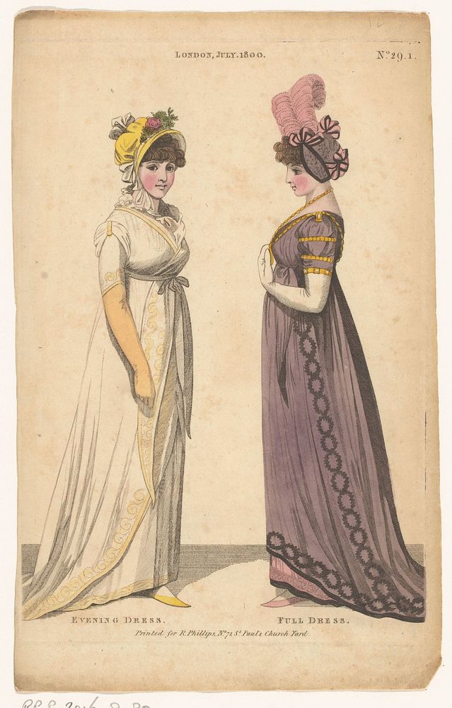 Magazine of Female Fashions of London and Paris (1800) by Richard Phillips and anonymous