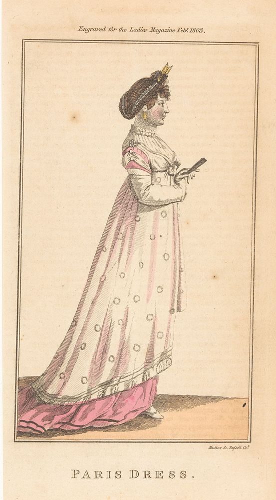 Ladies magazine, febr. 1803 (1803) by Henry Mutlow