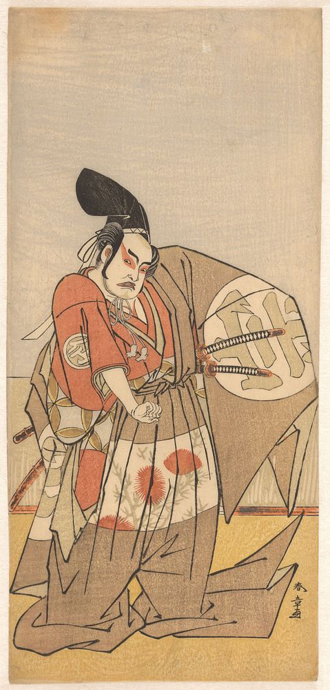 Actor as evil imperial messenger (c. 1770 - c. 1780) by Katsukawa Shunsho