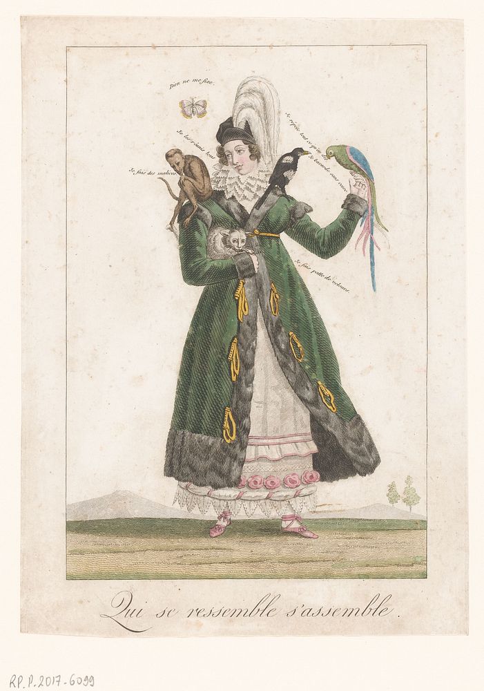 Allegorie op de vrouw (c. 1815) by Louis François Charon
