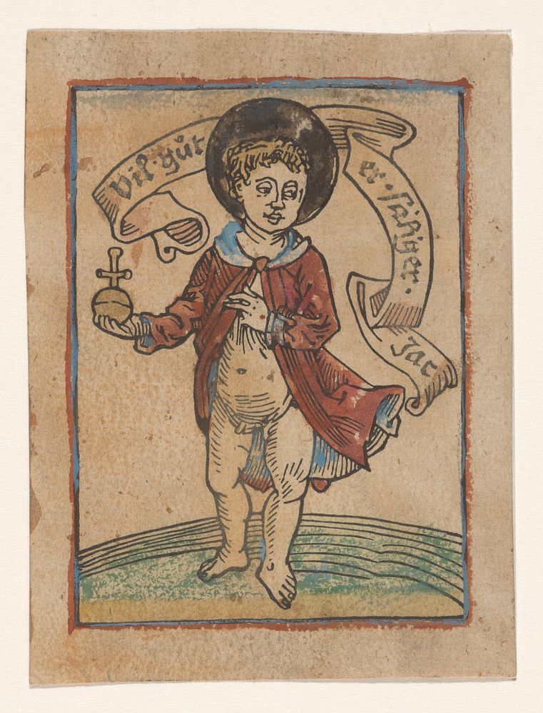New Year’s Wish with the Christ Child (1480 - 1499) by anonymous and Erhard Reuwich