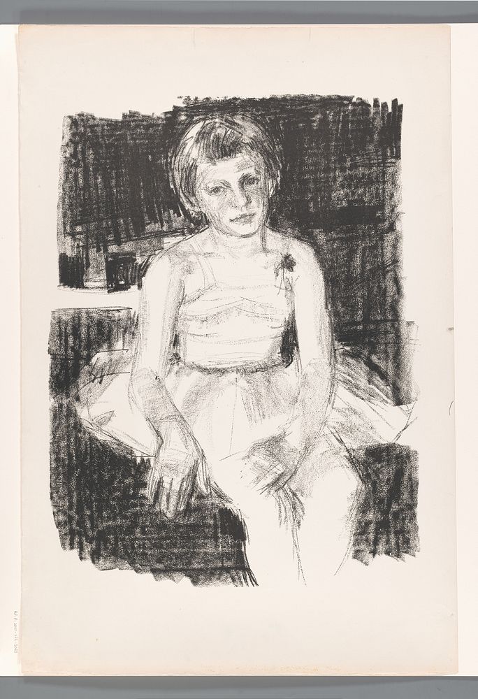 Meisje in balletpak (c. 1965 - before 2009) by Printshop