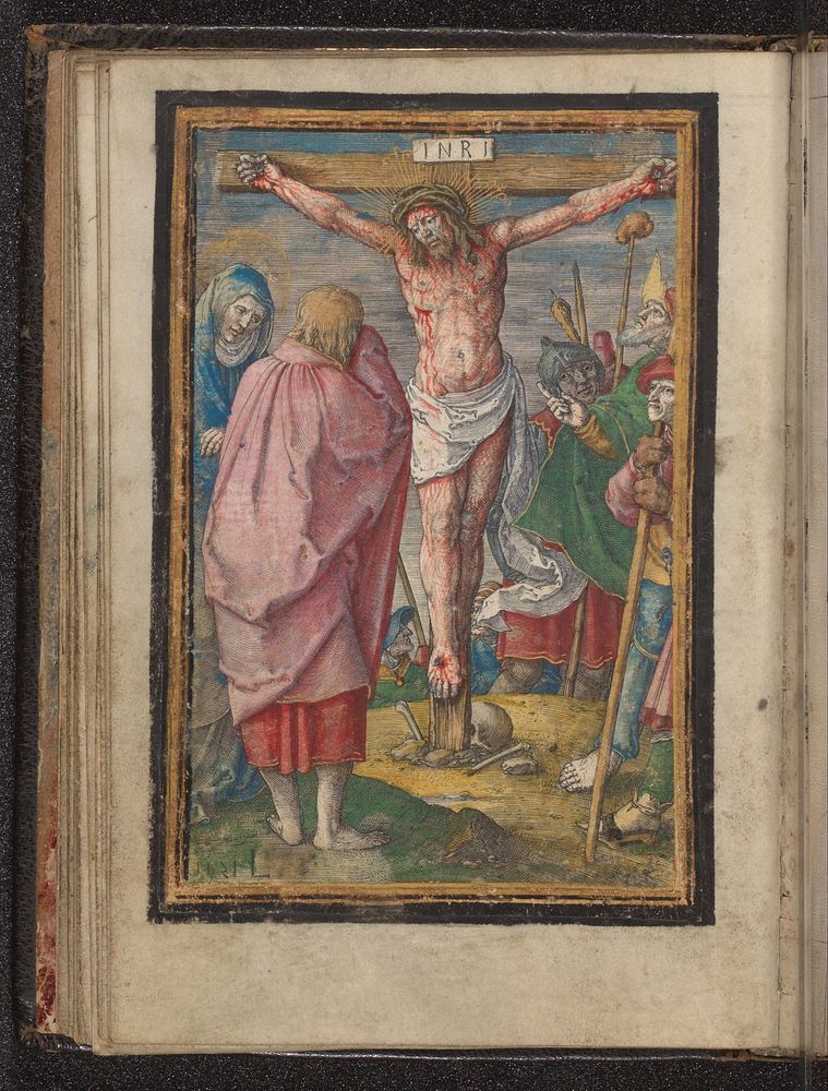 Kruisiging van Christus (1521) by Lucas van Leyden and Lucas van Leyden