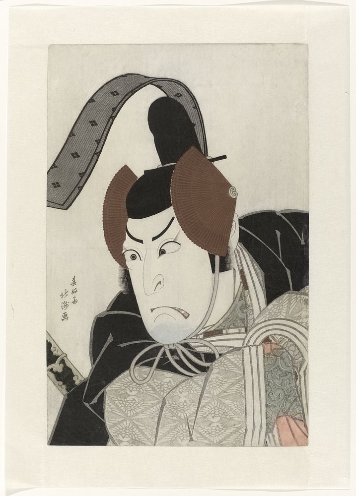 Nakamura Utaemon III als Ishikawa Goemon (1822) by Shunkôsai Hokushû