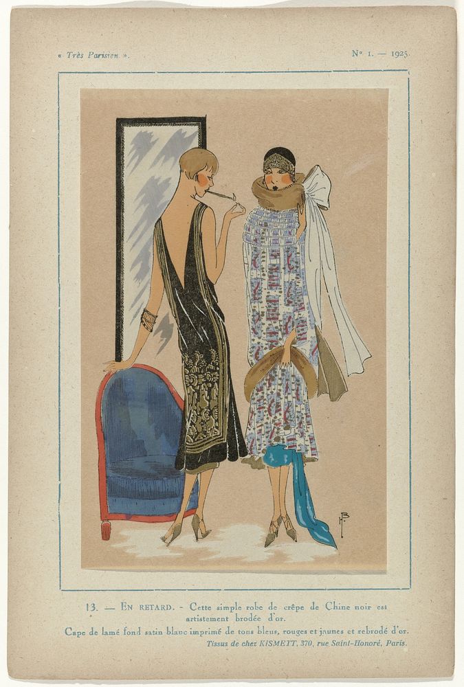 Très Parisien. La Mode, Le Chic, L’Elégance (1925) by HB and G P Joumard