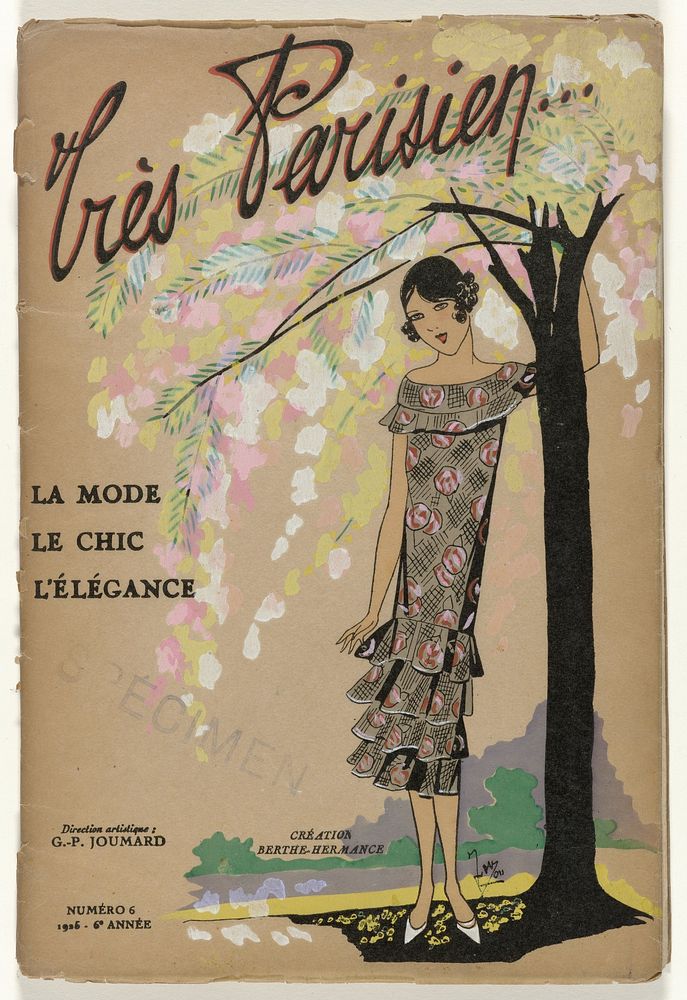Très Parisien (...)La Mode Le Chic L'Élégance 1925, Numéro 6, 1925-6e Année (1925) by G P Joumard
