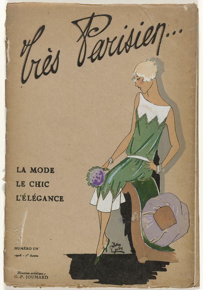 Très Parisien (...)La Mode Le Chic L'Élégance 1926, Numéro 1, 1926-7e Année (1926) by G P Joumard