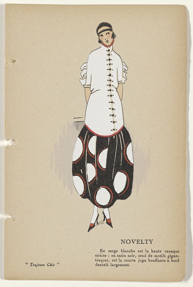 Toujours Chic Les Robes, Hiver 1921-1922: Novelty (1921 - 1922) by G P Joumard