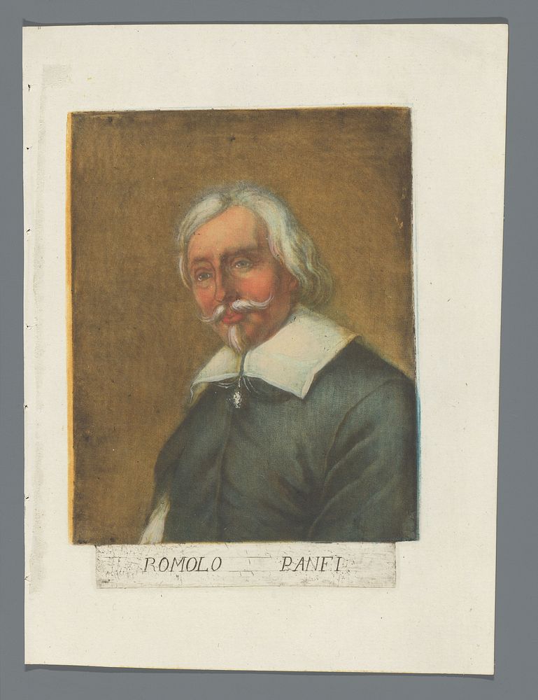 Portret van Romolo Panfi (1789) by Carlo Lasinio and Romolo Panfi