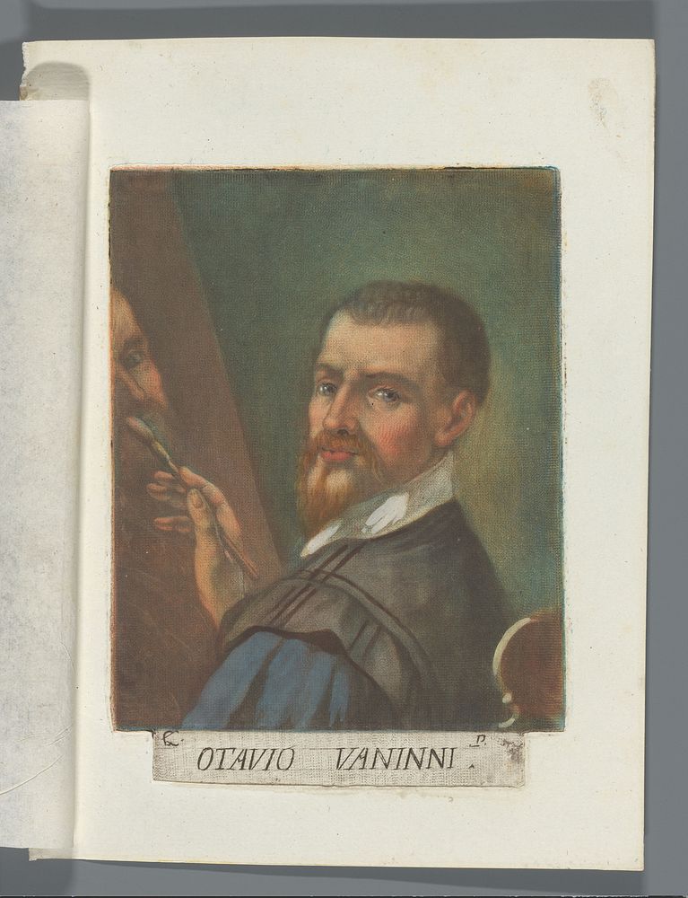 Portret van Ottavio Vannini (1789) by Carlo Lasinio and Ottavio Vannini