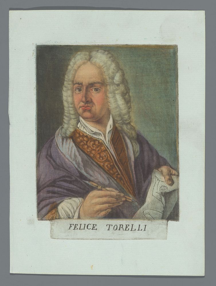 Portret van Felice Torelli (1789) by Carlo Lasinio and Felice Torelli