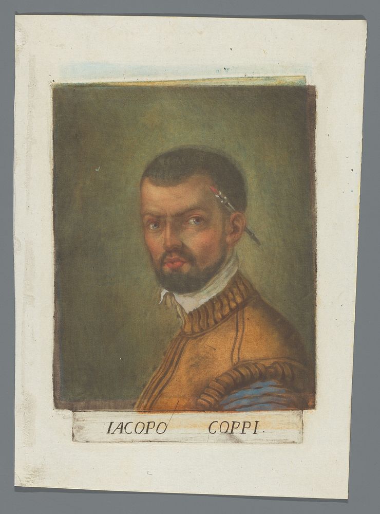 Portret van Giacomo Coppi (1789) by Carlo Lasinio and Giacomo Coppi