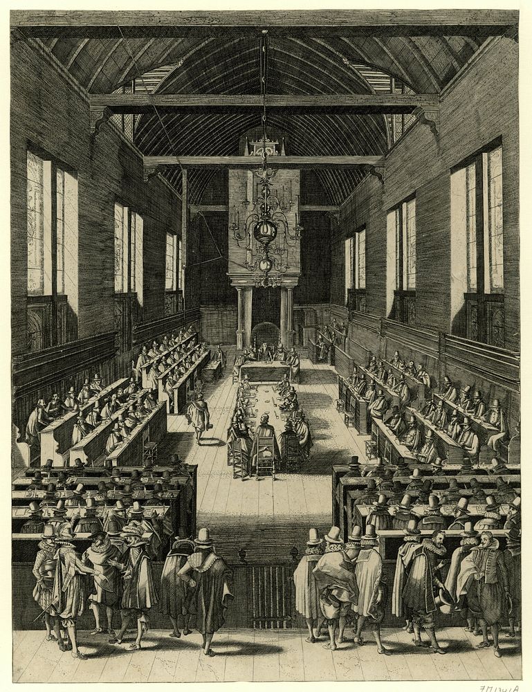 De synode van Dordrecht, 1618 (1618 - 1619) by François Schillemans and François Schillemans