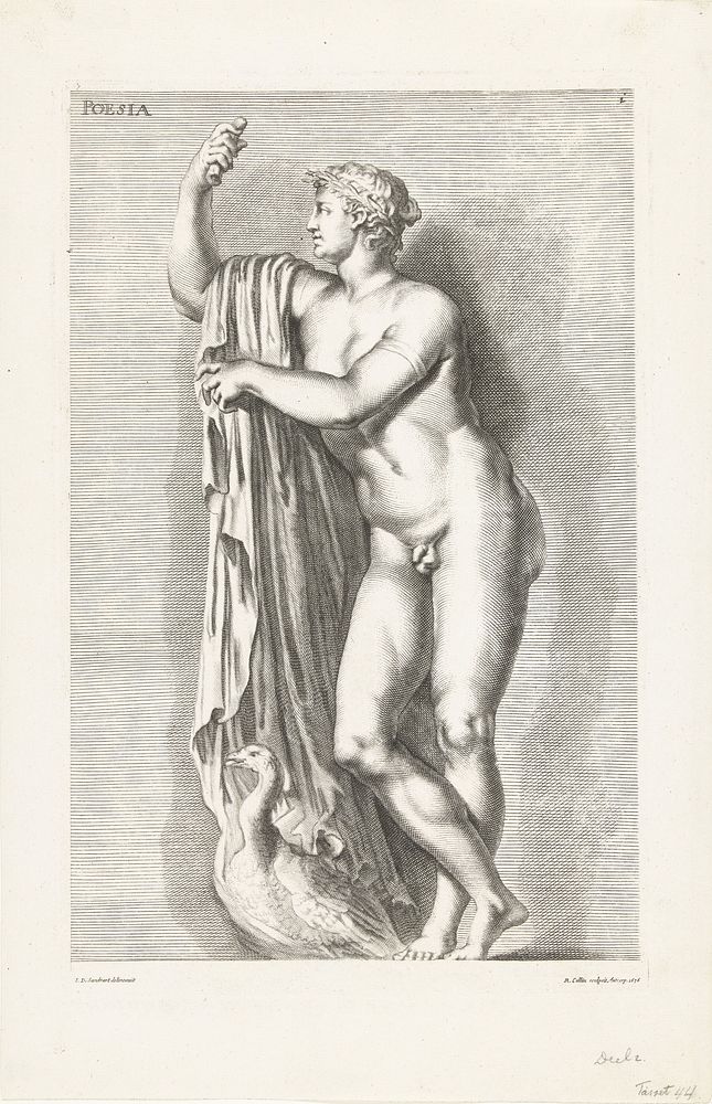 Poesia (1676) by Richard Collin and Joachim von Sandrart I