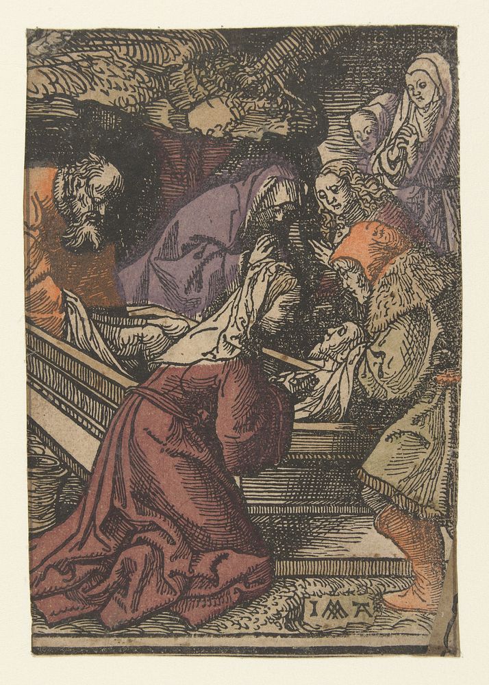 Graflegging (1520 - 1521) by Jacob Cornelisz van Oostsanen