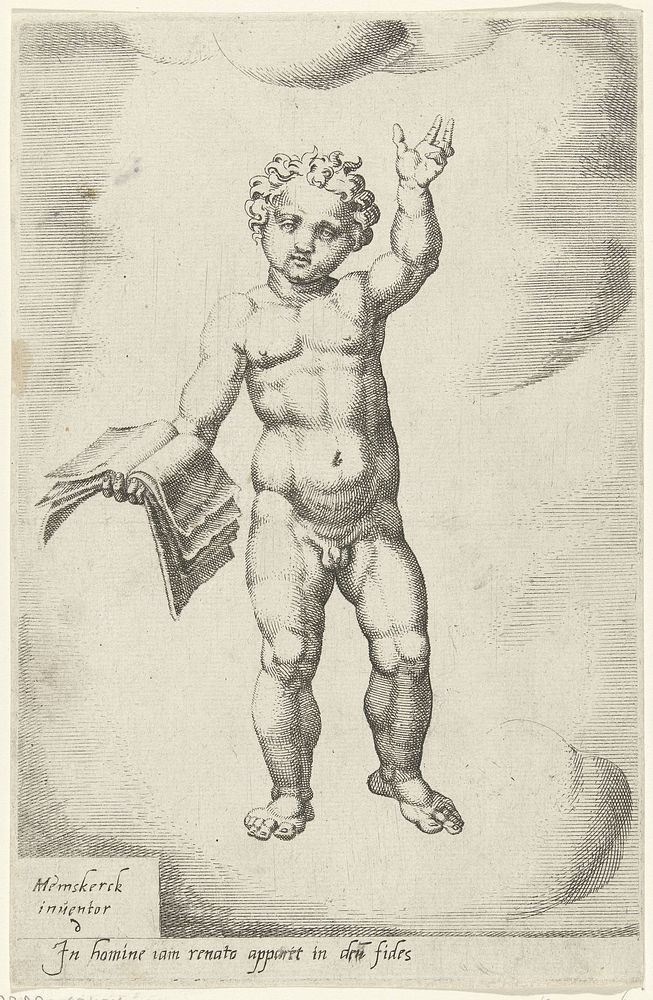 Door het geloof wordt de mens herboren (1550) by Dirck Volckertsz Coornhert and Maarten van Heemskerck