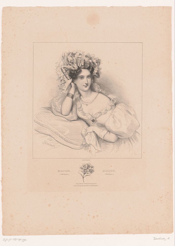 Duizendschoon en kwaadaardigheid (1831 - 1832) by Achille Devéria, Joseph Rose Lemercier, Henri Jeannin and Charles Tilt