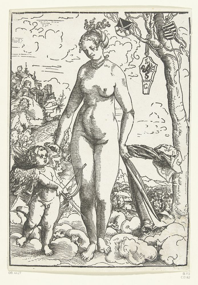 Venus en Amor (1506) by Lucas Cranach I