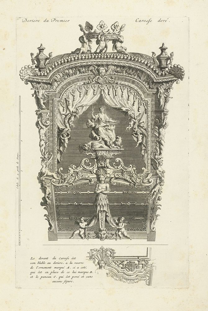 Statiekoets van de hertog van Ossuna, 1713 (1714) by Bernard Picart and Bernard Picart