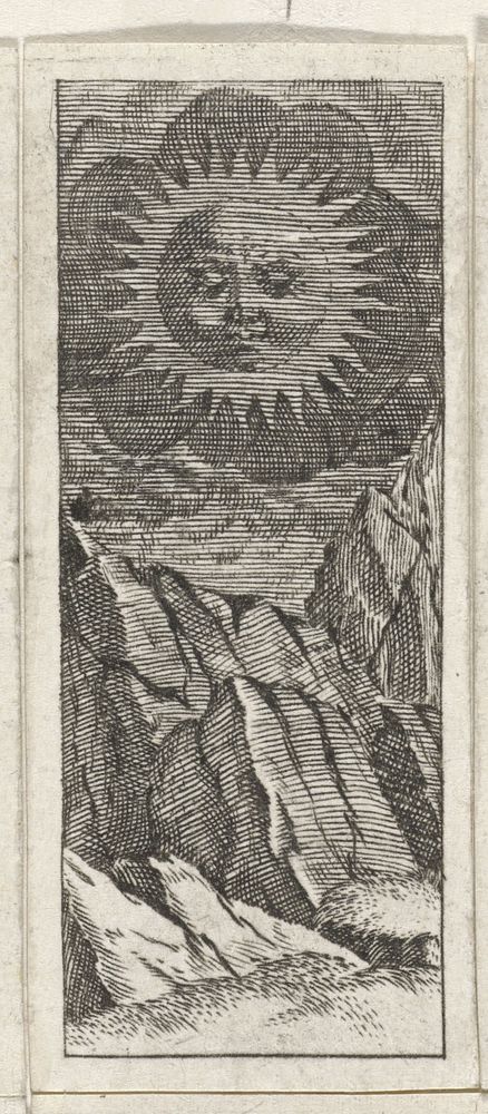 Zonsverduistering bij de dood van Christus (1580 - 1600) by Johann Sadeler I