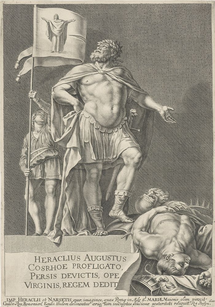 Keizer Heraclius en koning Chosroës II (1655) by Reinier van Persijn and Guido Reni