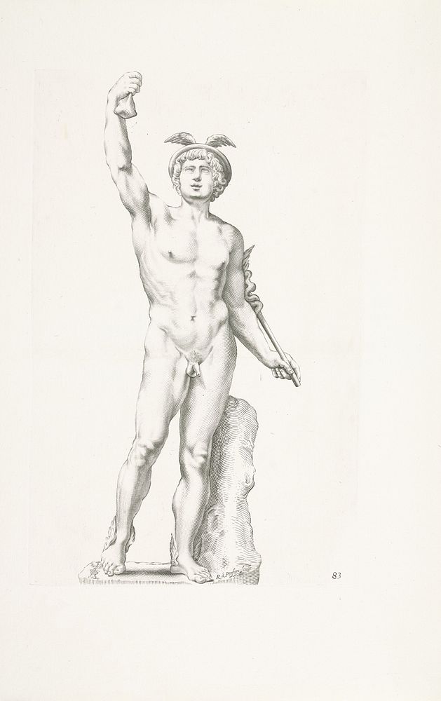 Standbeeld van Mercurius (1640) by Reinier van Persijn