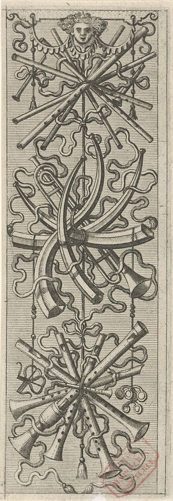 Muziekinstrumenten (1572) by Johannes of Lucas van Doetechum, Hans Vredeman de Vries and Gerard de Jode