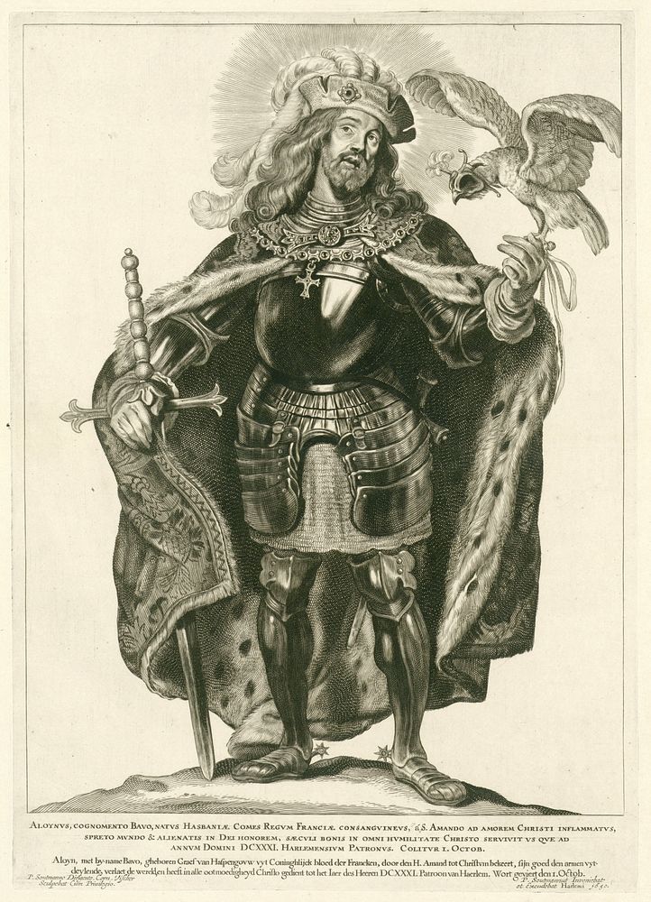 H. Bavo (1638 - 1658) by Cornelis Visscher II, Pieter Claesz Soutman and Pieter Claesz Soutman
