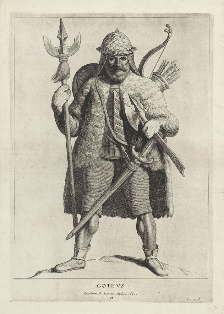 Goten (1650) by Cornelis Visscher II, Pieter Claesz Soutman and Pieter Claesz Soutman