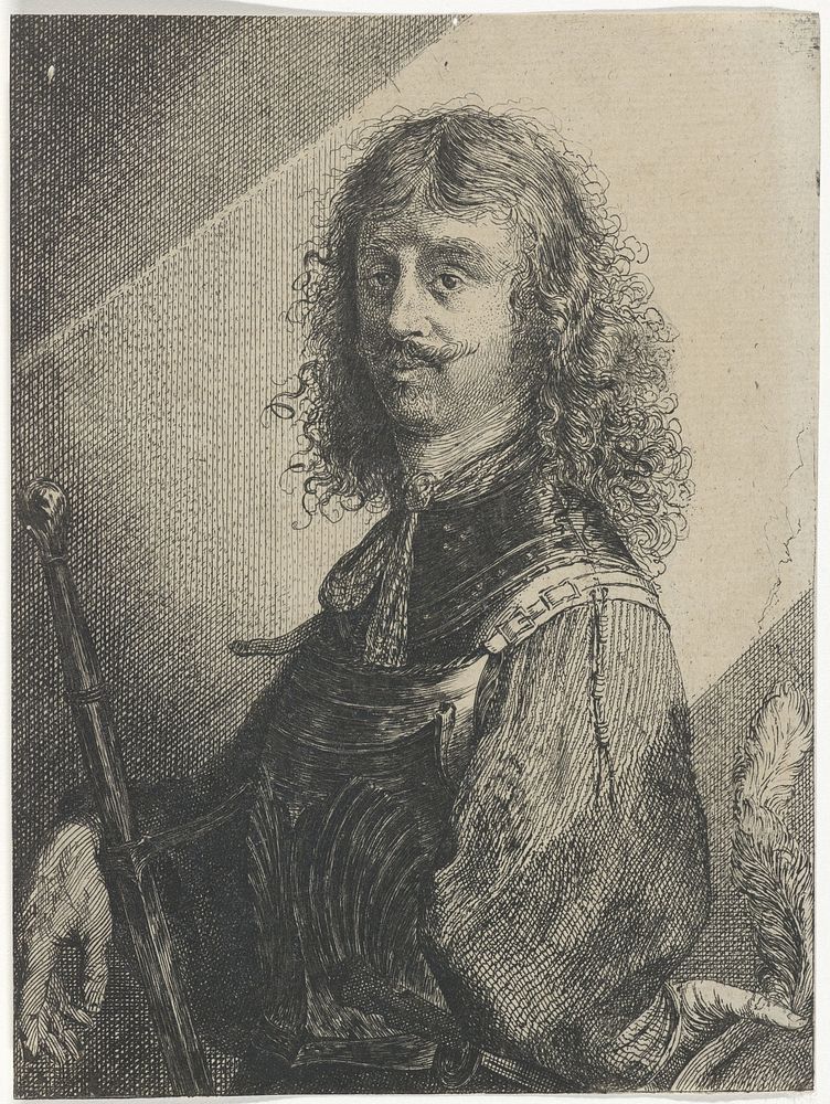 Man in wapenrusting (1639 - 1706) by Pieter Rottermondt
