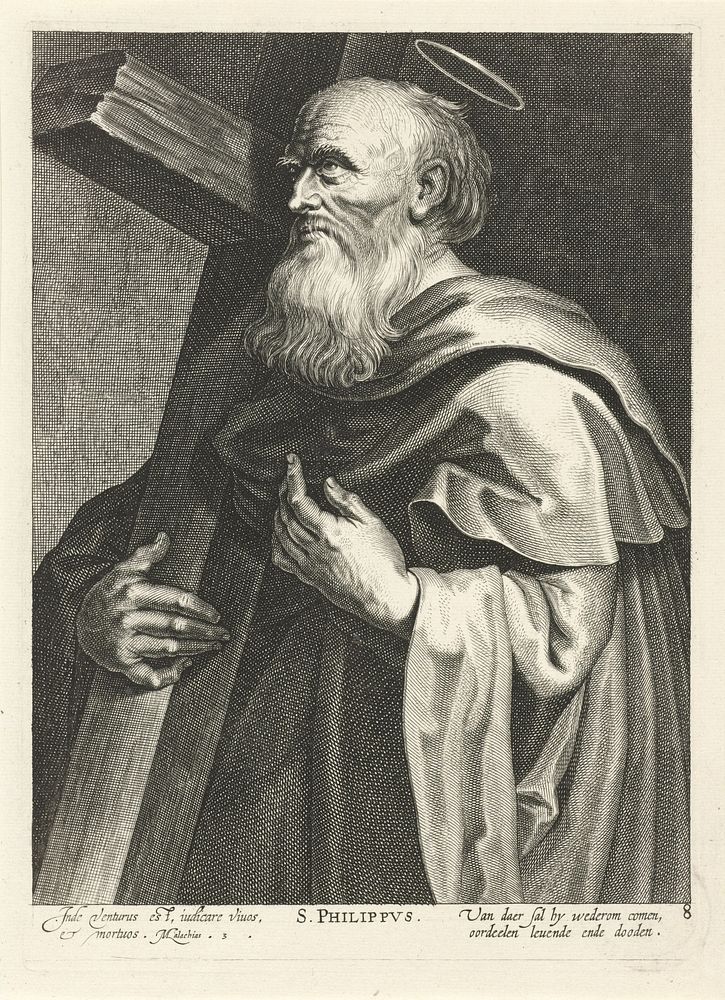 Apostel Filippus (1616 - 1636) by Nicolaes Ryckmans, Peter Paul Rubens and Nicolaes Ryckmans