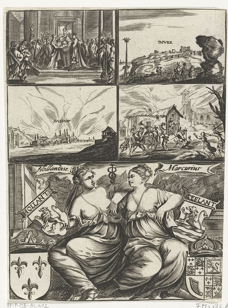 Titelblad voor de Hollandsche Mercurius van het jaar 1662 (1663) by anonymous
