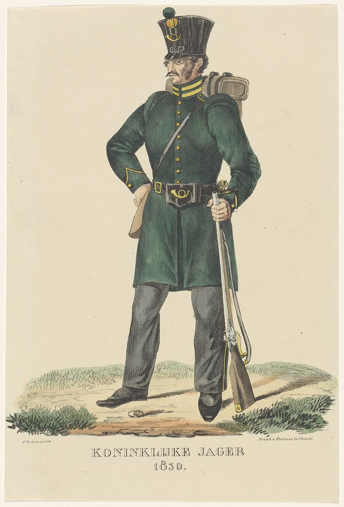 Koninklijke Jager, 1830 (1830 - 1831) by Albertus Verhoesen and Johannes Paulus Houtman