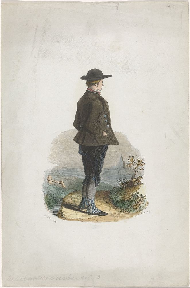 De Zeeuwse arbeider, 1840-1841 (1840 - 1841) by Henry Brown and Herman Frederik Carel ten Kate
