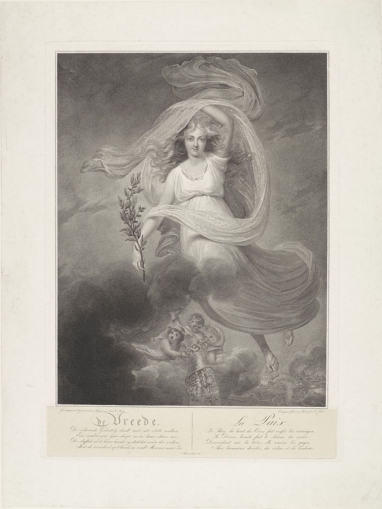 Allegorie op de Vrede van Amiens, 1802 (1806) by Christiaan Josi, Christiaan Josi and Christiaan Josi