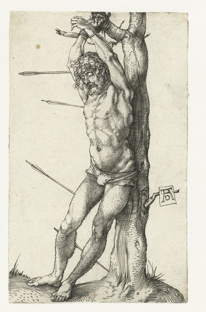 De Heilige Sebastiaan (1499 - 1503) by Albrecht Dürer