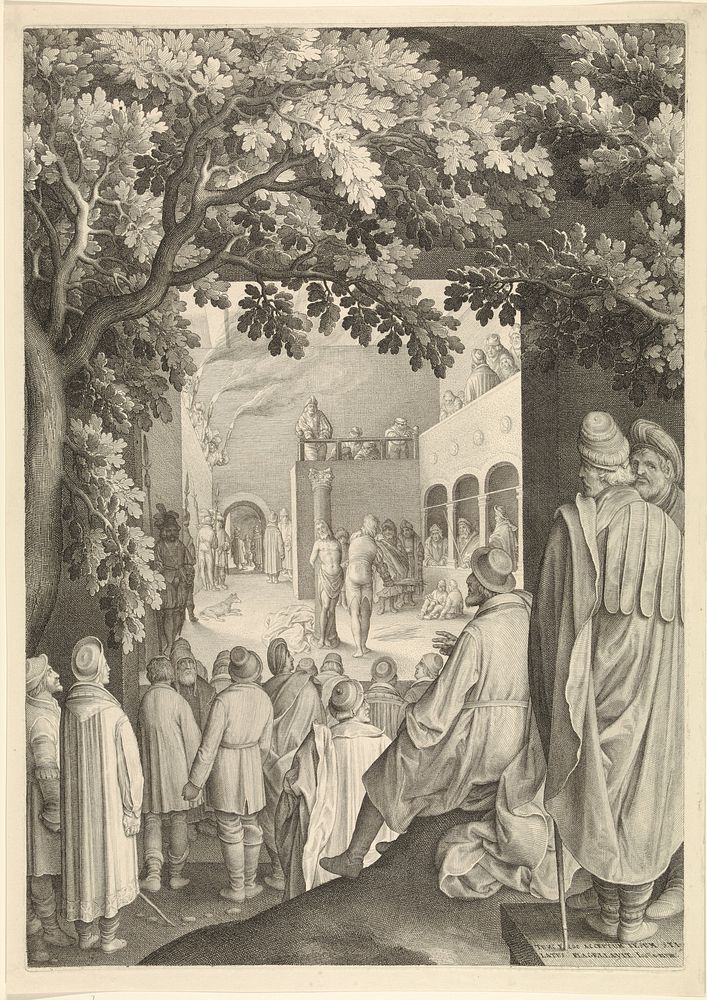 Geseling van Christus (1632 - 1637) by Nicolaes de Bruyn and Nicolaes de Bruyn