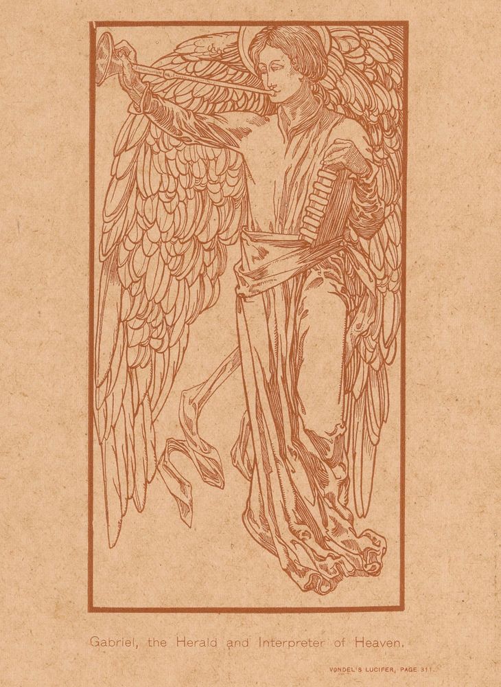 Gabriël, de boodschapper en verkondiger uit de hemel (1898) by Johannes Josephus Aarts and Continental Publishing Co