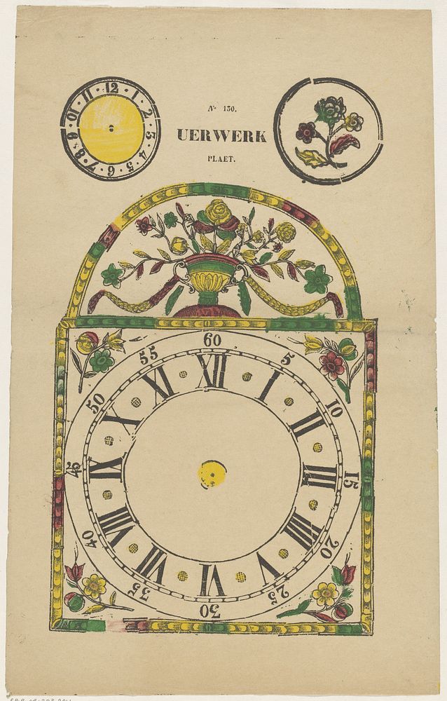 Uerwerk / Plaet (1833 - 1900) by Glenisson and Zonen, Glenisson and Van Genechten and anonymous