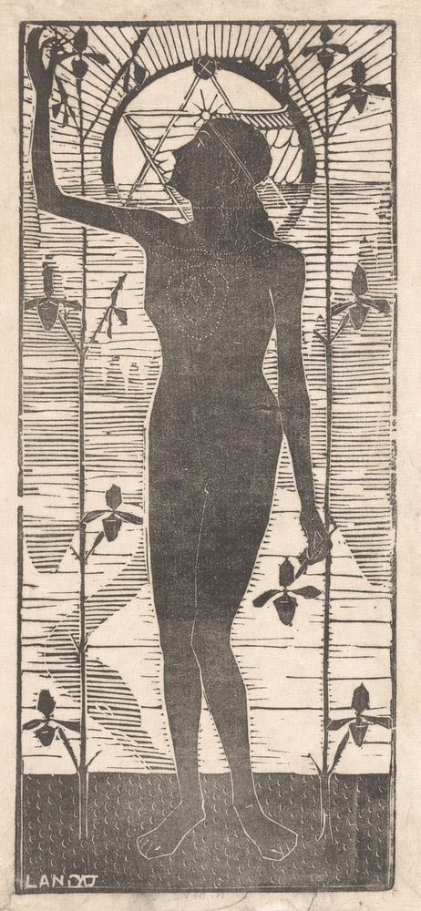 Streven naar het hogere (1894) by Mathieu Lauweriks