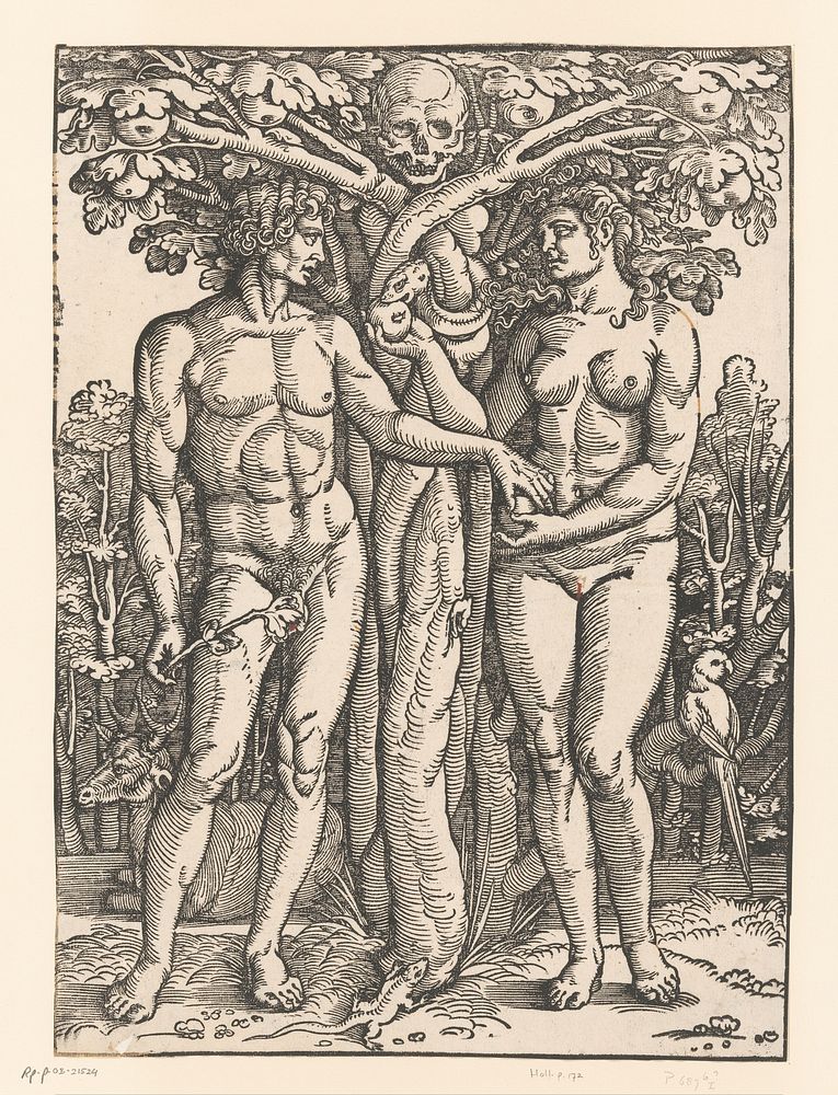 Zondeval (after 1550) by anonymous and Hans Sebald Beham