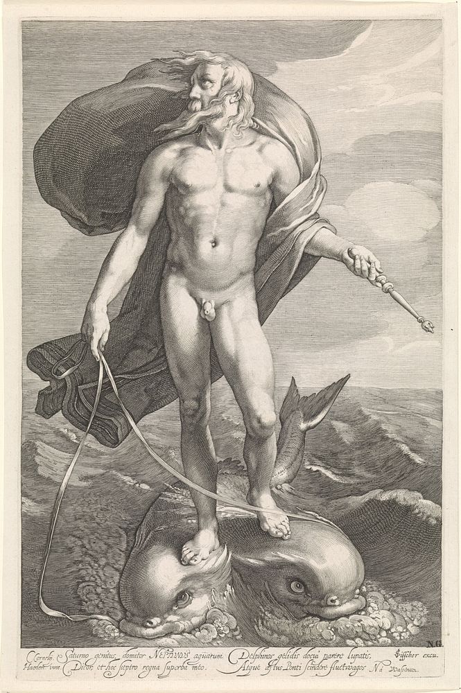 Calvarie (1615) by Jacob Matham and Albrecht Dürer