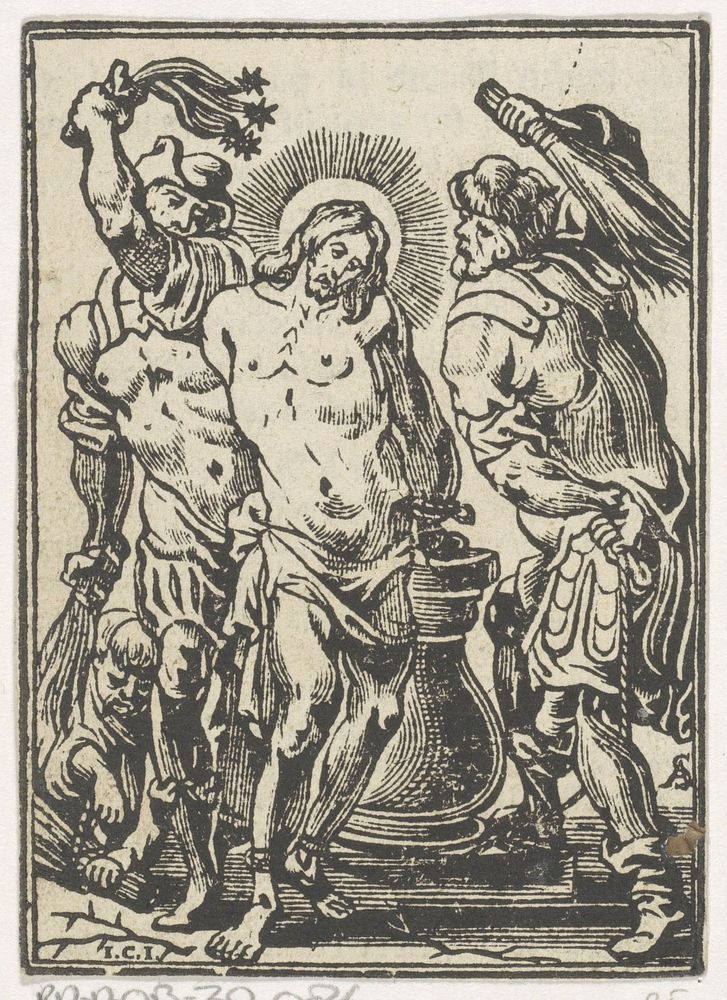 Geseling van Christus (1649) by Jan Christoffel Jegher, Antoine Sallaert and Cornelis Woons