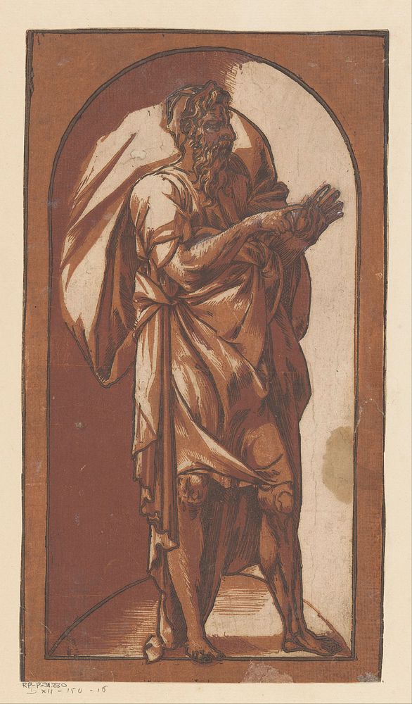 Filosoof (in or after 1496) by anonymous and Domenico Beccafumi
