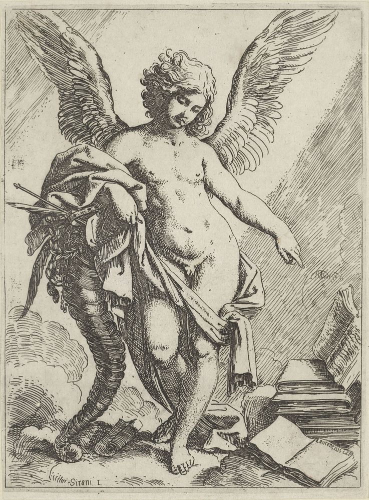 Verdiensten van studie (1622 - 1691) by Lorenzo Loli and Giovanni Andrea Sirani