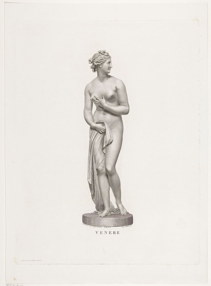 Venus (1793 - 1838) by Angelo Bertini, Giovanni Tognolli and Antonio Canova