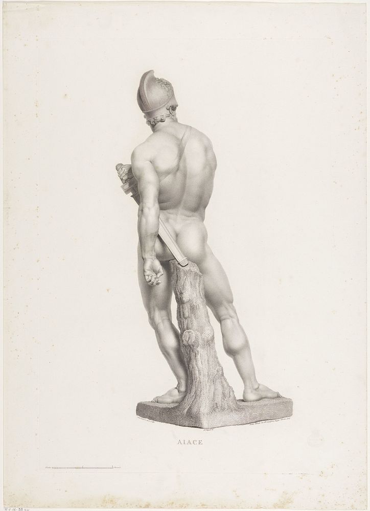 Ajax (1775 - 1827) by Pietro Bonato, Giovanni Tognolli and Antonio Canova