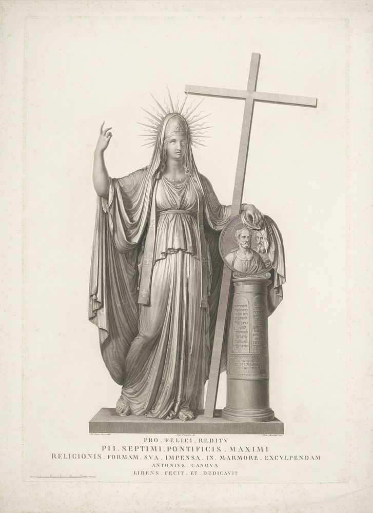 Het Katholieke Geloof (1790 - 1844) by Domenico Marchetti, Luigi Durantini and Antonio Canova