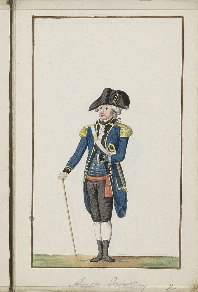 Montering van de artillerie van Amsterdam, 1786 (1789) by anonymous